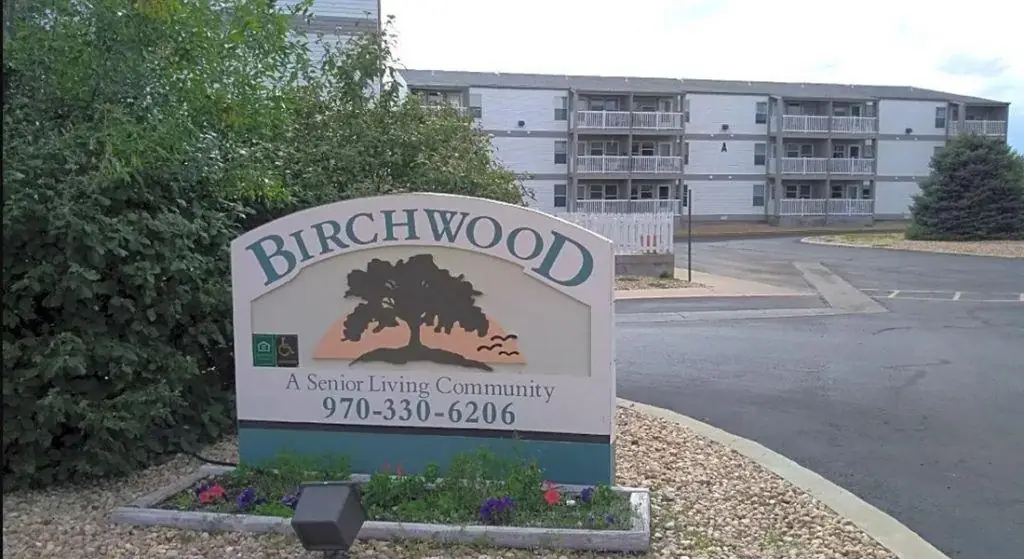 Birchwood Manor exterior sign