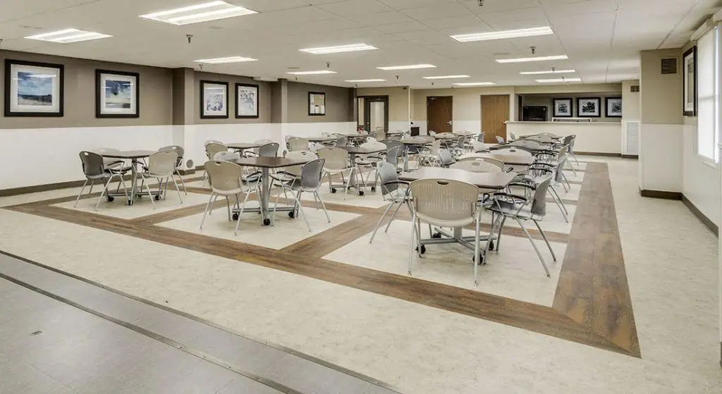 Brashear Tower dining room