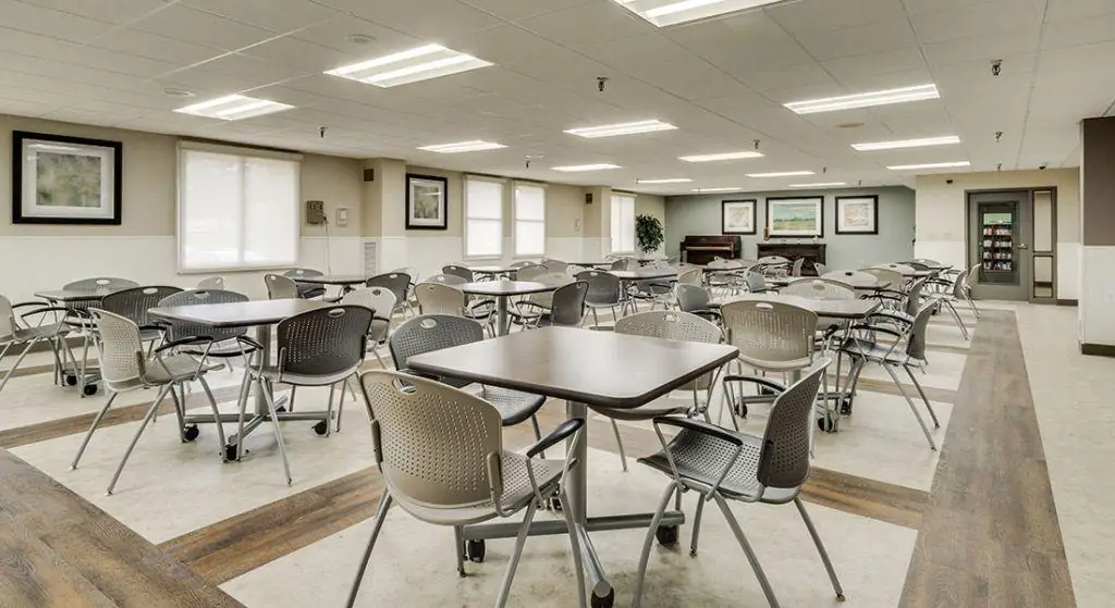 Brashear Tower dining room