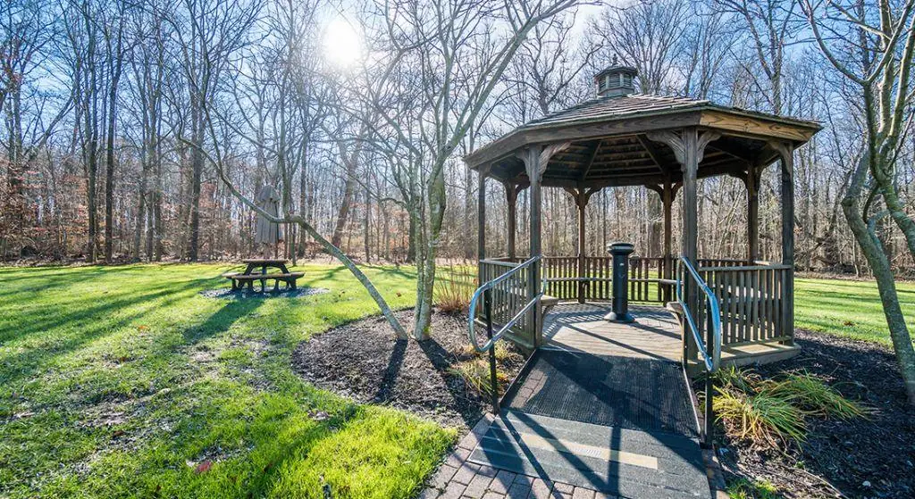 Burton Manor Apartments gazebo