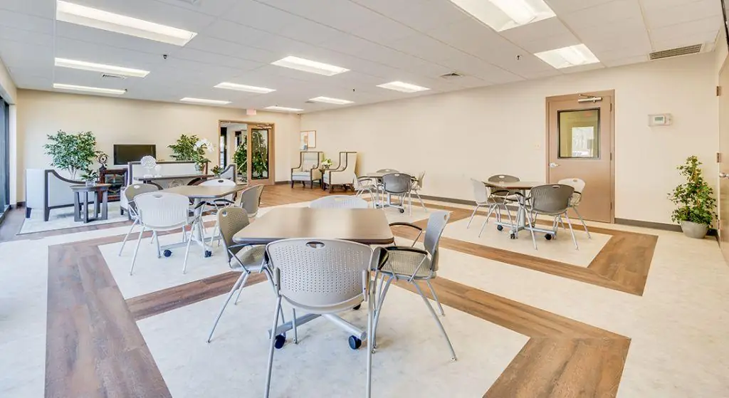Burton Manor Apartments community room