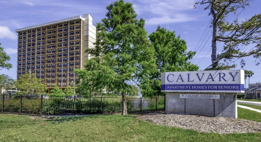 Calvary Tower exterior