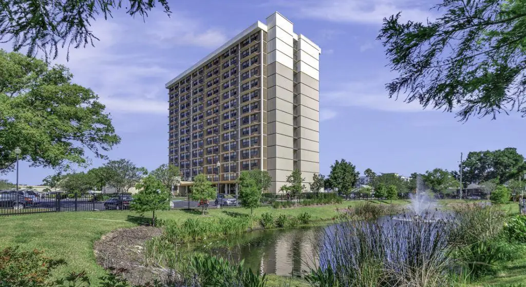 Calvary Tower exterior