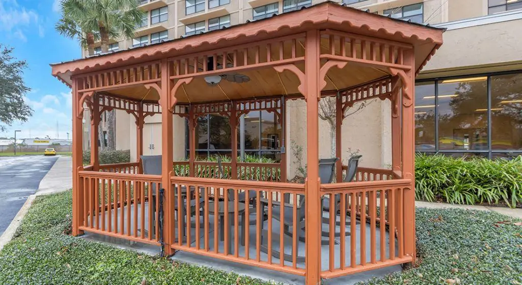 College Park Towers I&II exterior gazebo