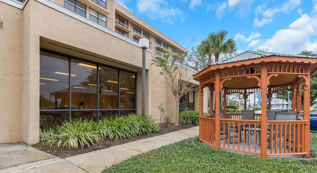 College Park Towers I&II exterior gazebo