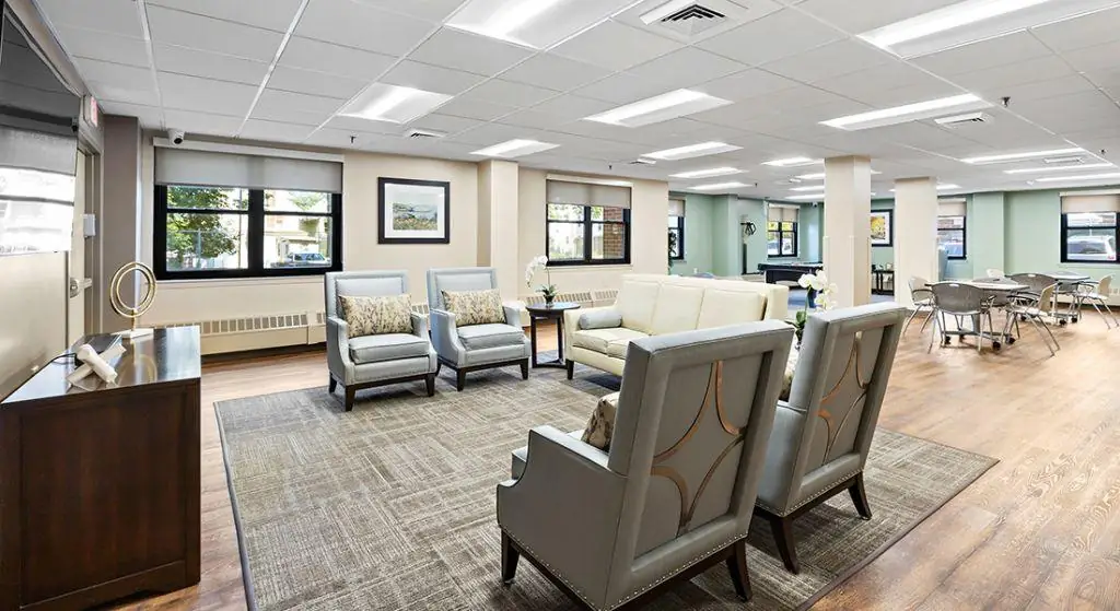 Irvington Senior Apartments lounge