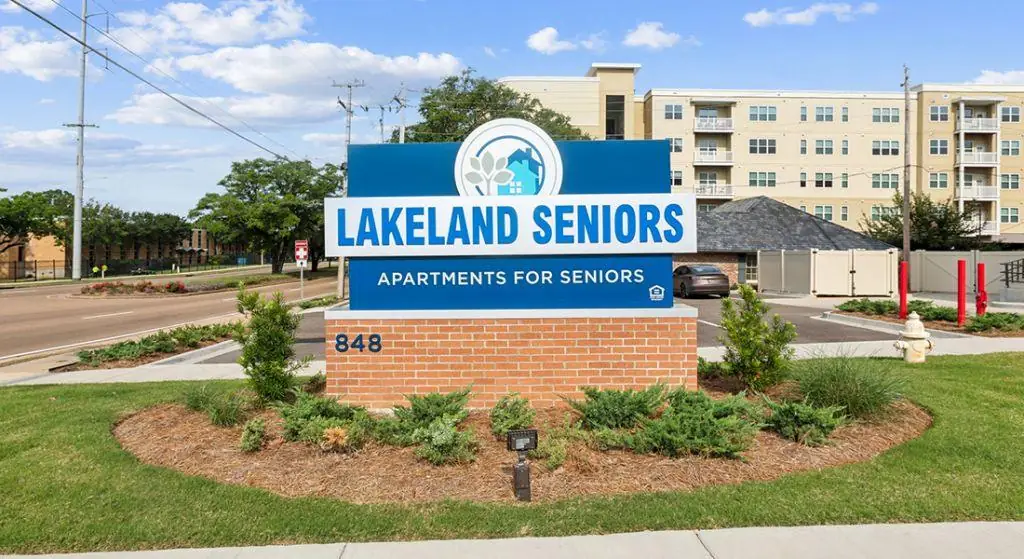 Lakeland Seniors exterior sign