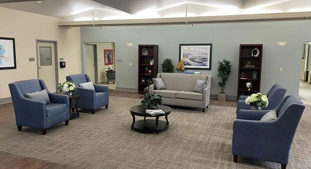 Nemont Senior Apartments lounge