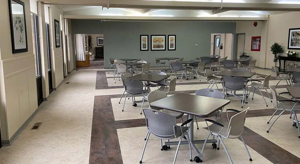 Nemont Senior Apartments dining room