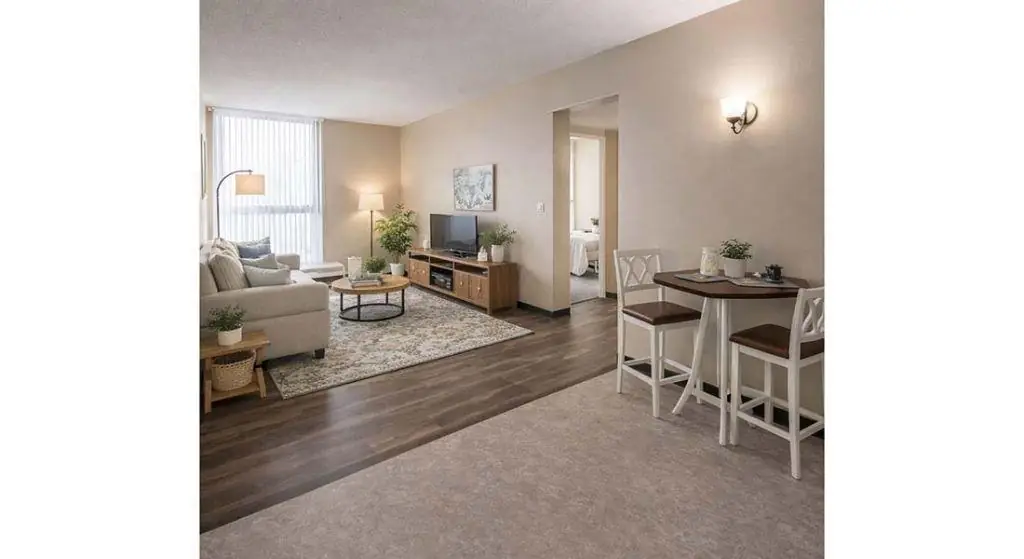 Riverbend Terrace living room