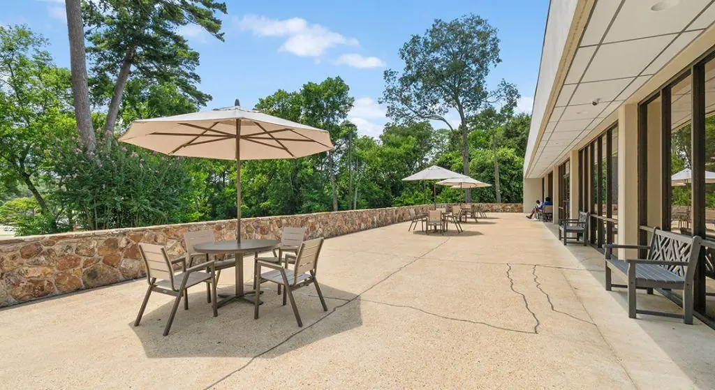 Seton Haven patio