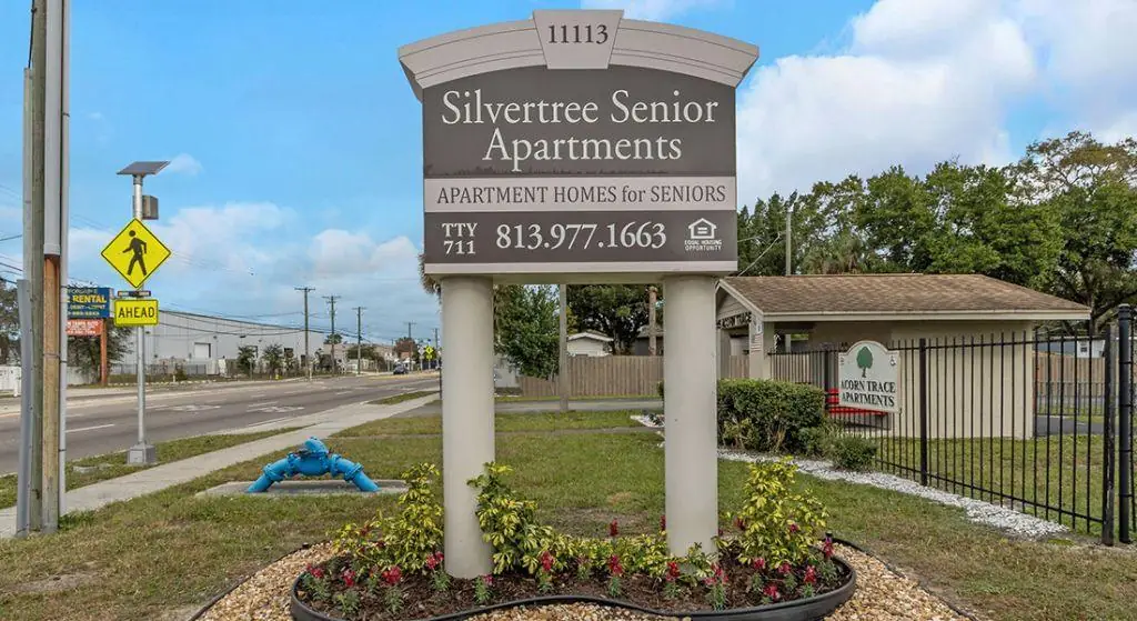 Silvertree Seniors of Tampa exterior sign