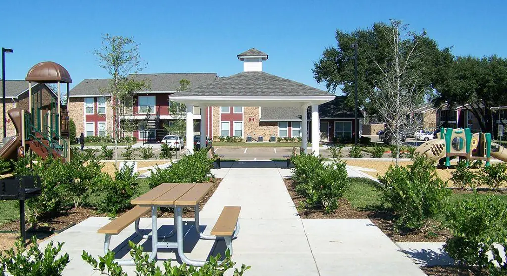 St. James Village patio