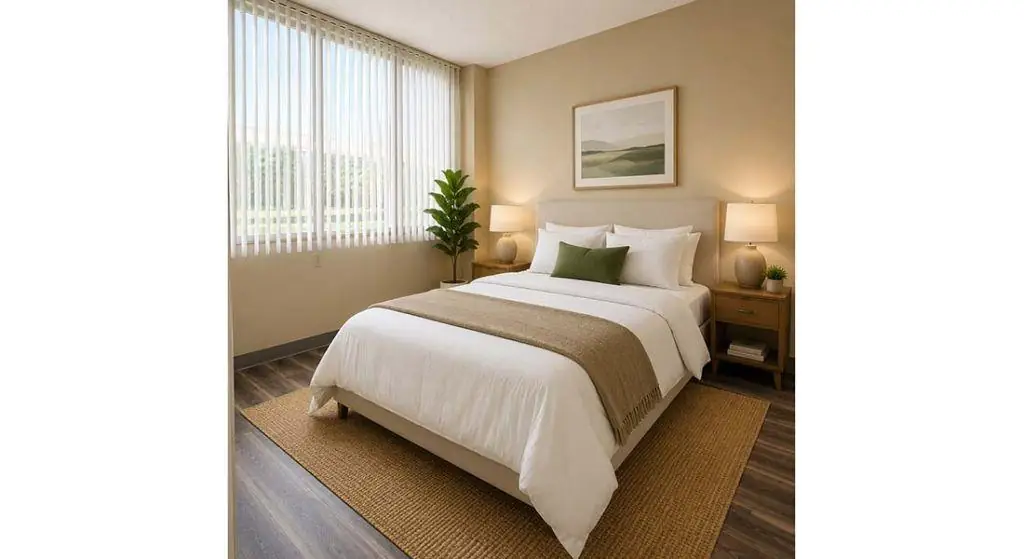 St. Mark's Towers Senior Apartments bedroom