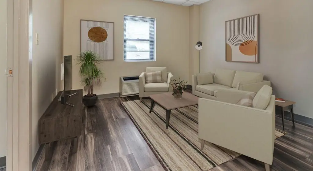 St. Martha's Village living room